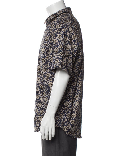 Rogue Territory Floral Print Short Sleeve Shirt