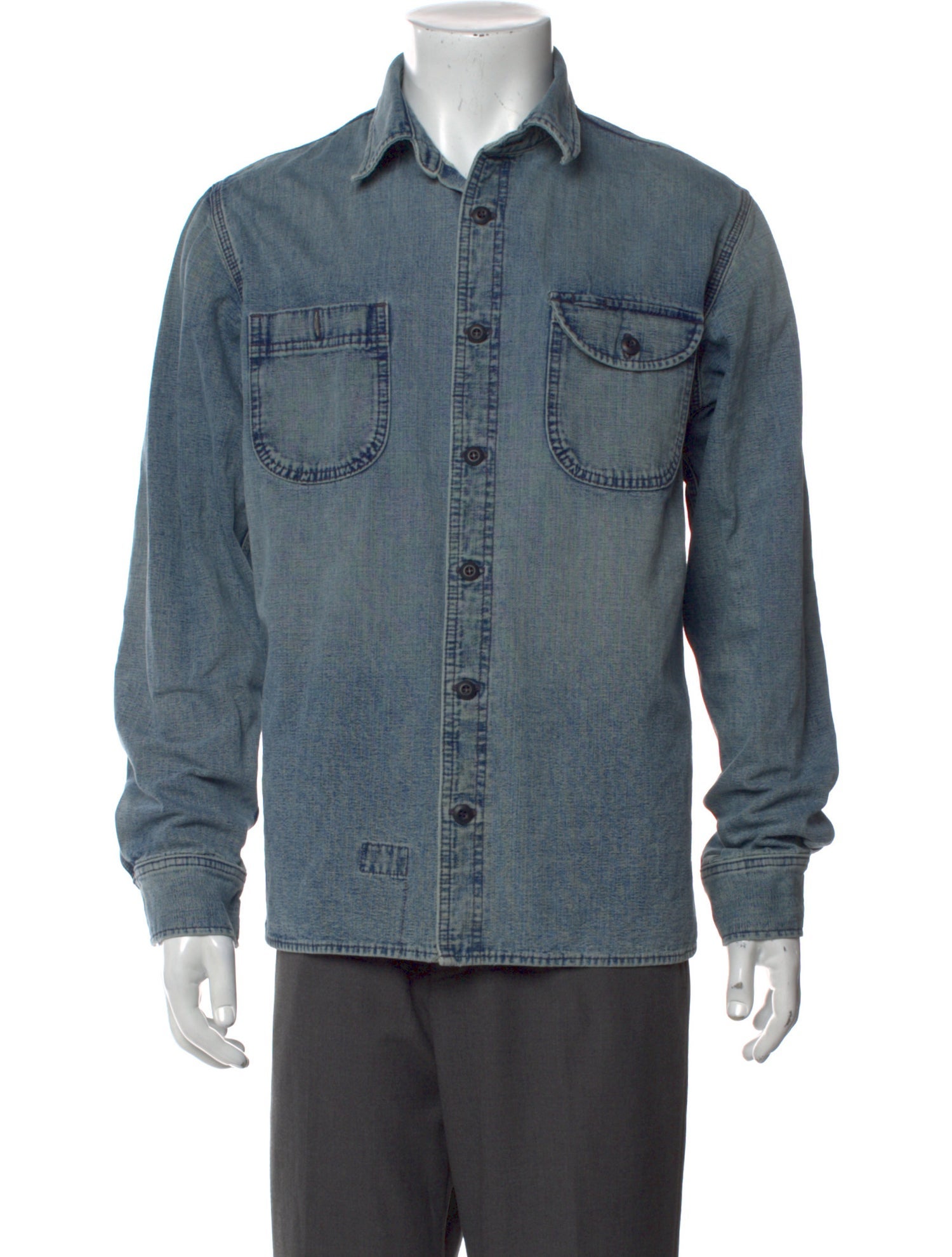 Rogue Territory Long Sleeve Denim Shirt