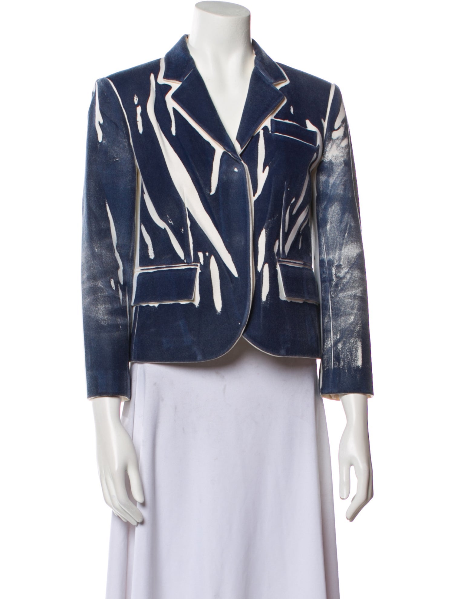 Rohka Wool Striped Blazer