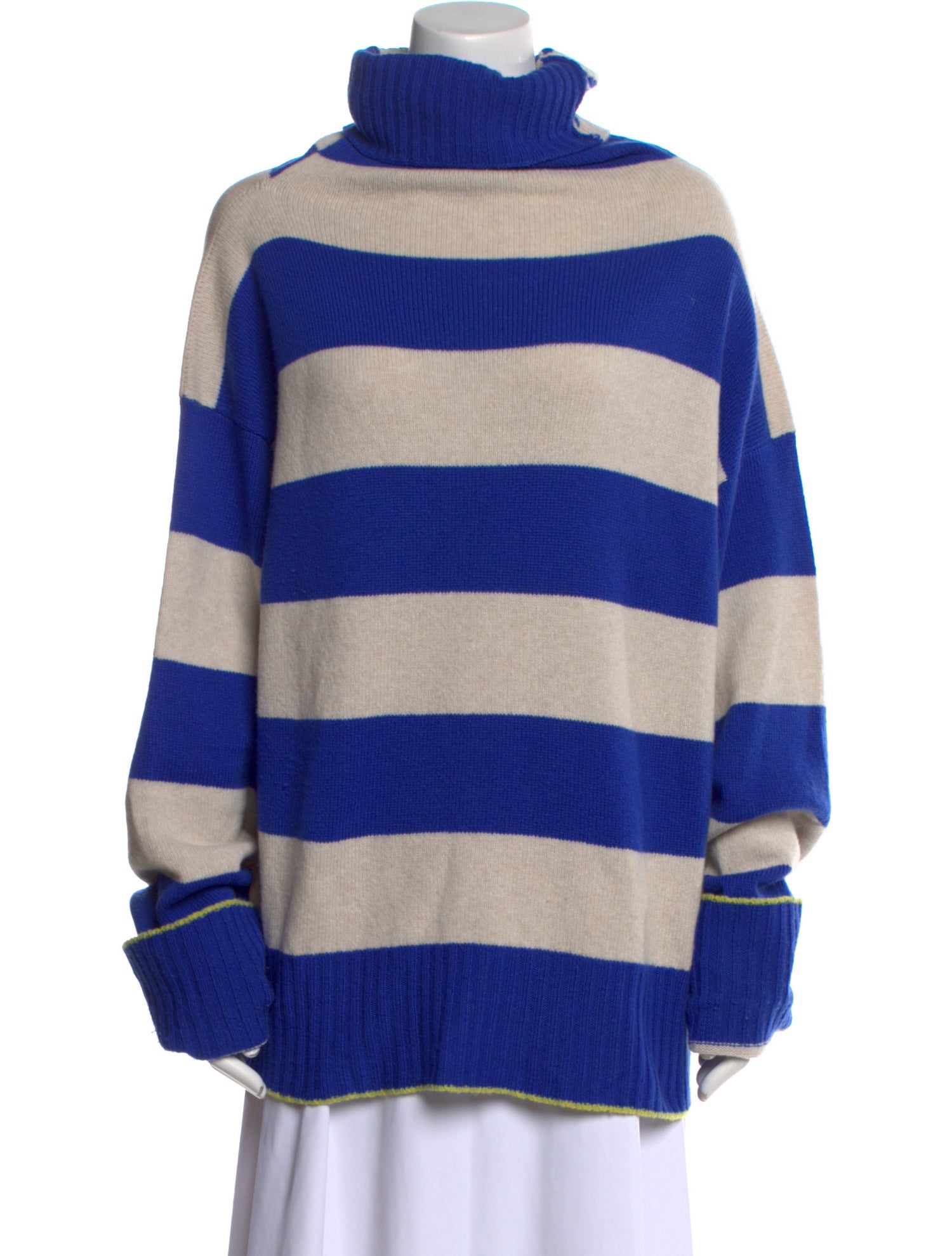 Rohka Lambswool Striped Sweater
