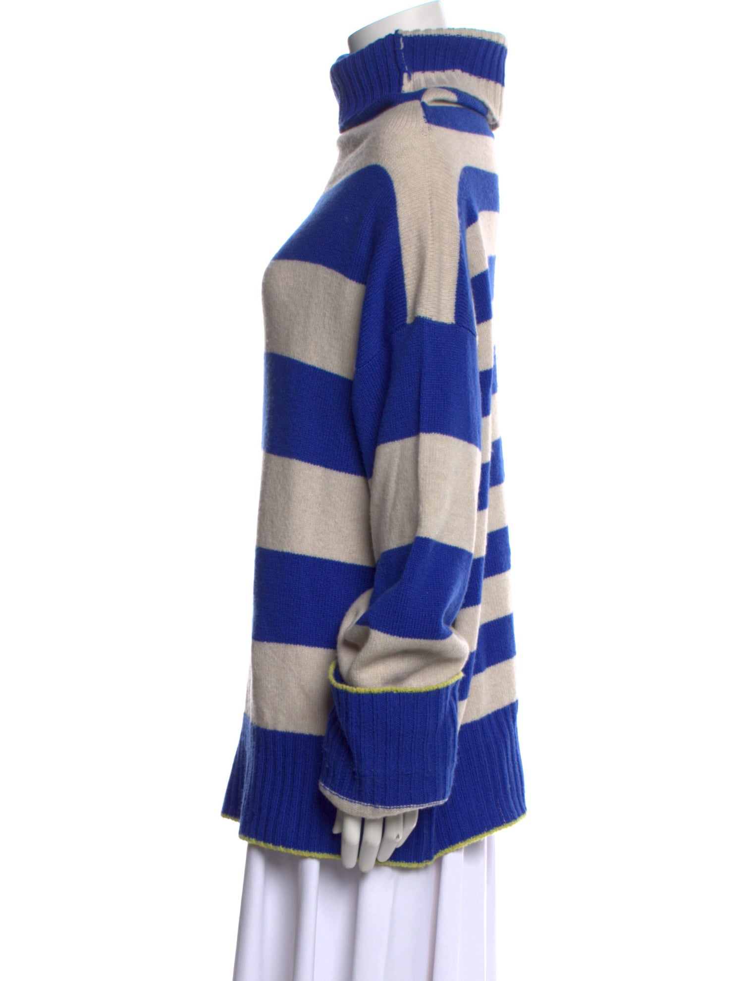 Rohka Lambswool Striped Sweater