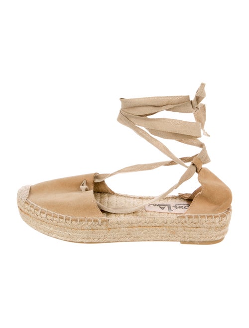 Rose Suede Espadrilles