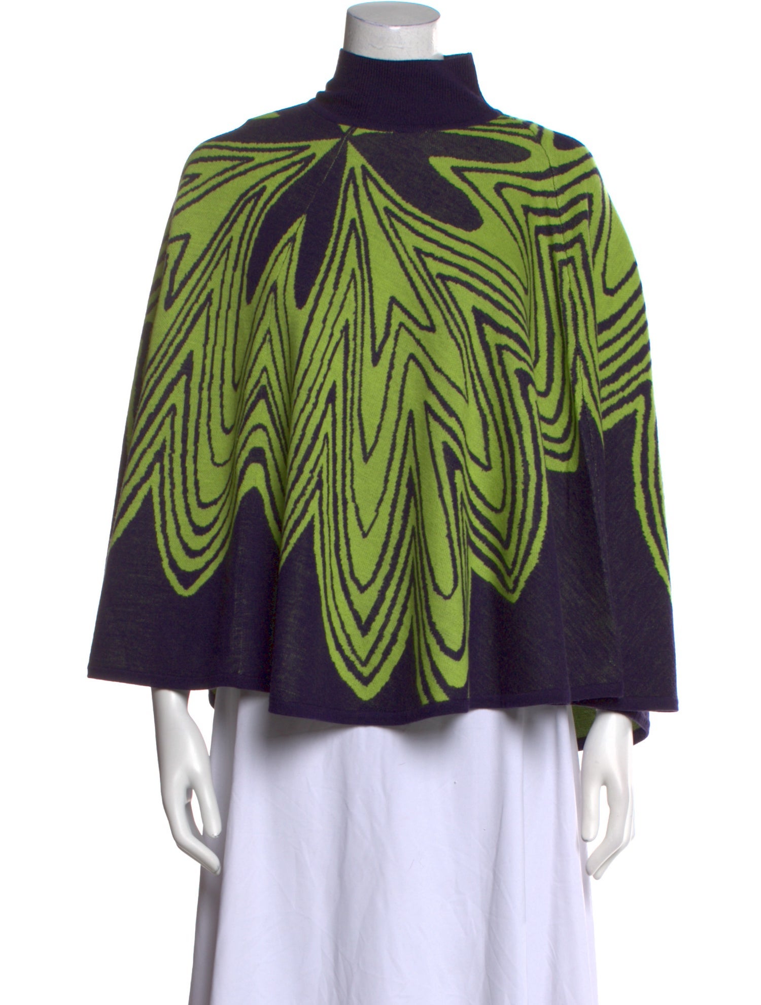 James Coviello X Anna Sui Wool Printed Sweater