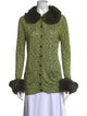 James Coviello X Anna Sui Mock Neck Long Sleeve Sweatshirt