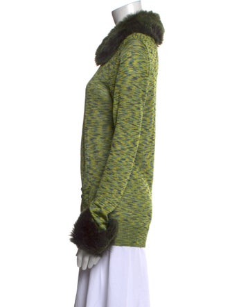 James Coviello X Anna Sui Mock Neck Long Sleeve Sweatshirt