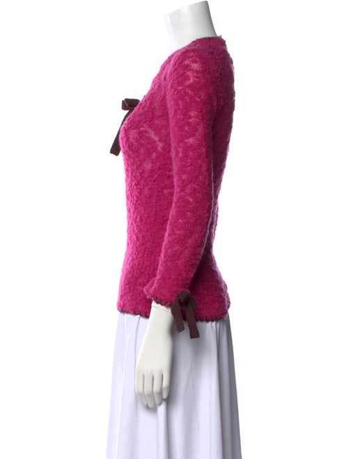 James Coviello X Anna Sui Scoop Neck Sweater