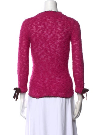 James Coviello X Anna Sui Scoop Neck Sweater