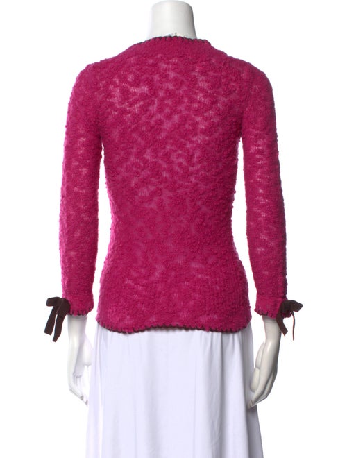 James Coviello X Anna Sui Scoop Neck Sweater