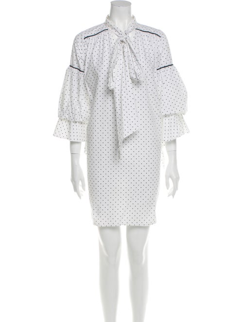 Romance Was Born Polka Dot Print Mini Dress