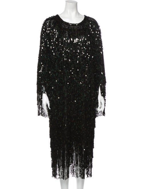 Romance Was Born Scoop Neck Long Dress w/ Tags Bla