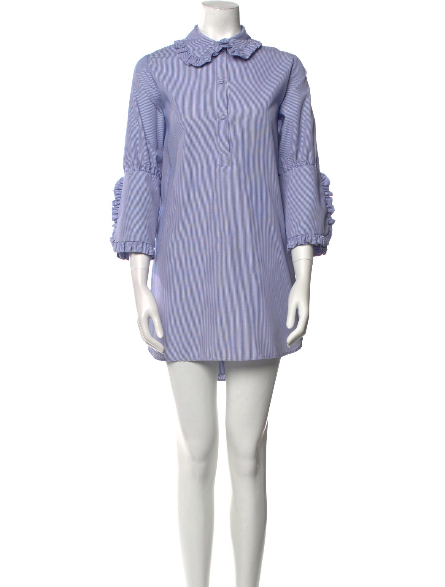 Romance Was Born Striped Midi Length Dress