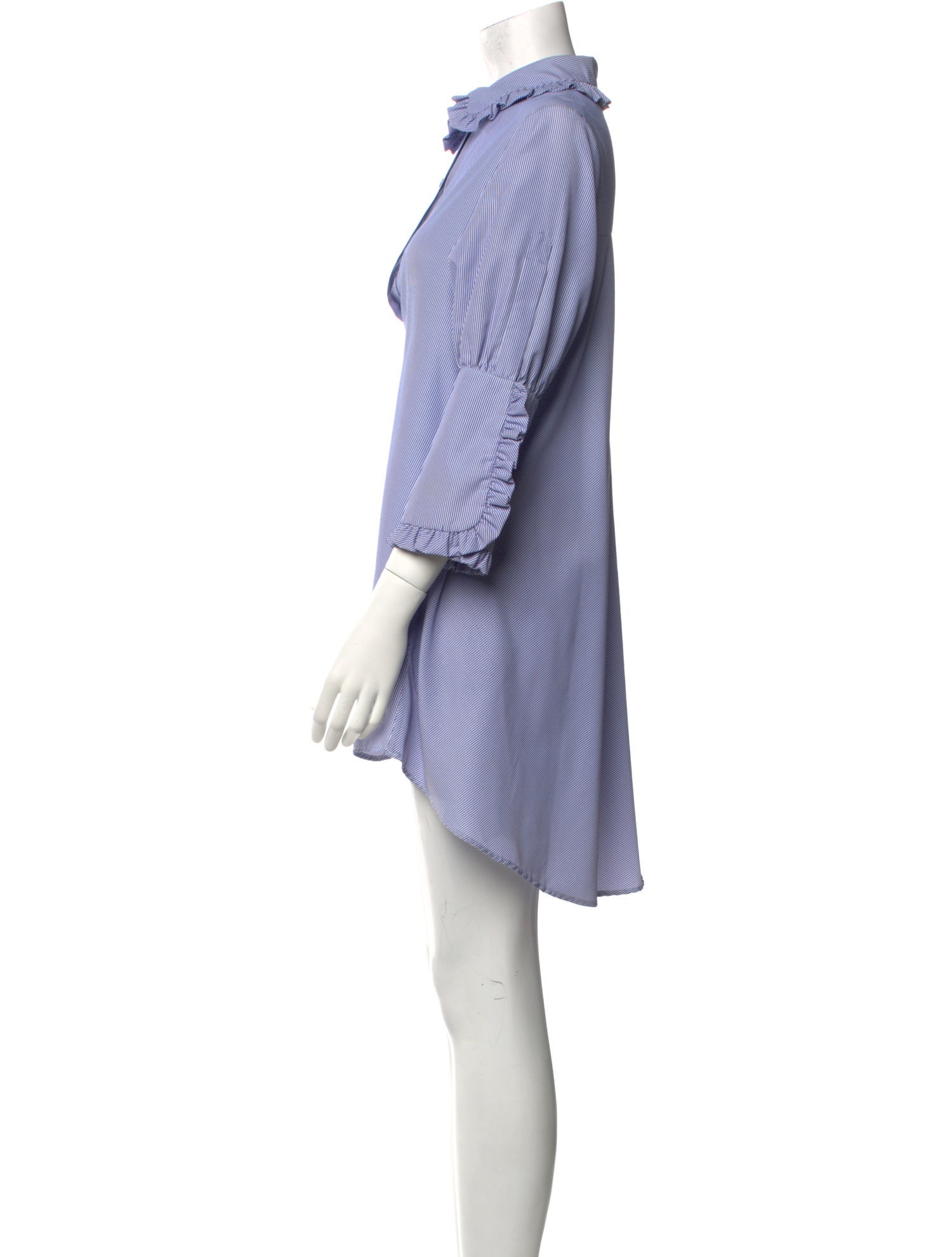 Romance Was Born Striped Midi Length Dress