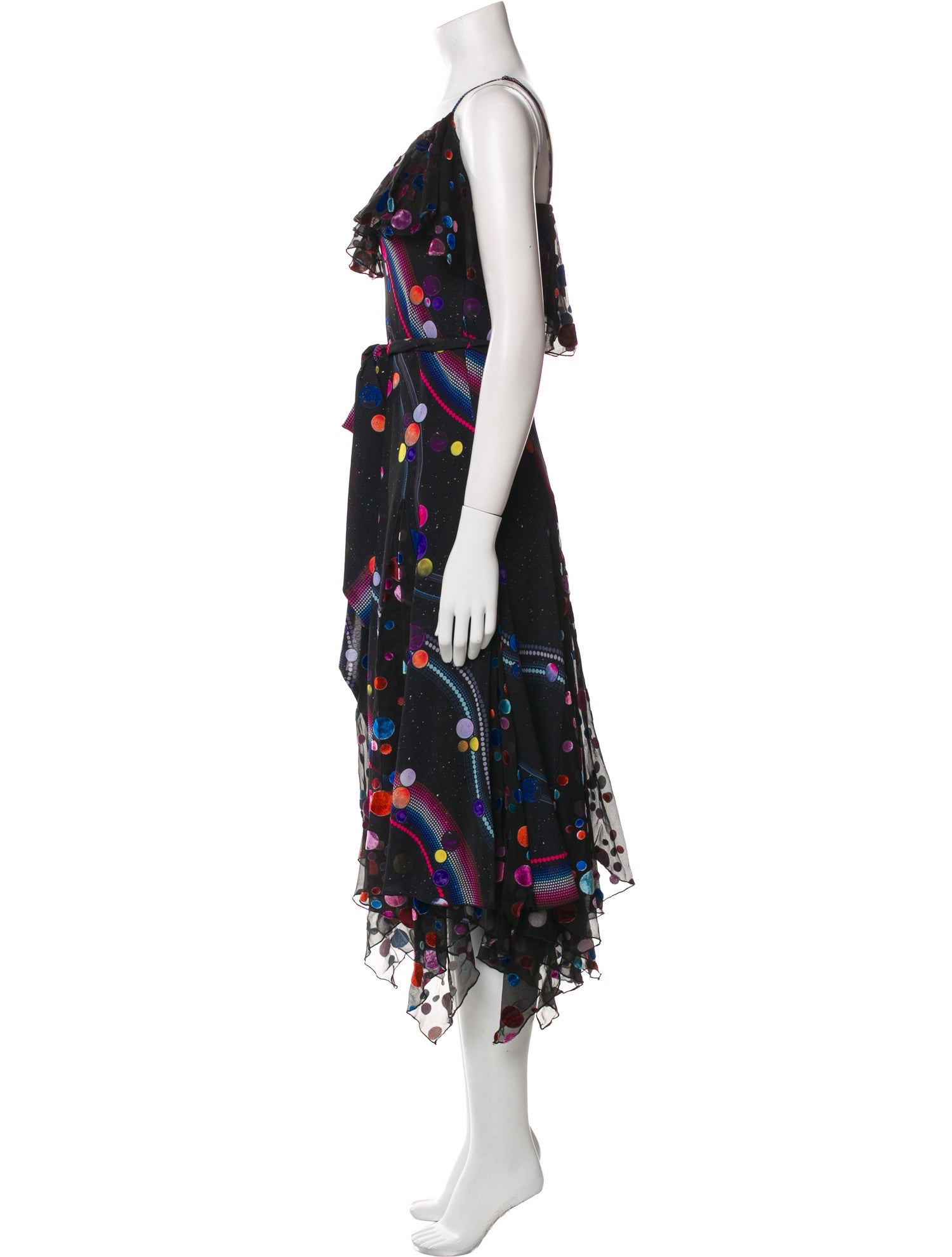 Romance Was Born Floral Print Long Dress