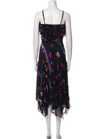 Romance Was Born Floral Print Long Dress