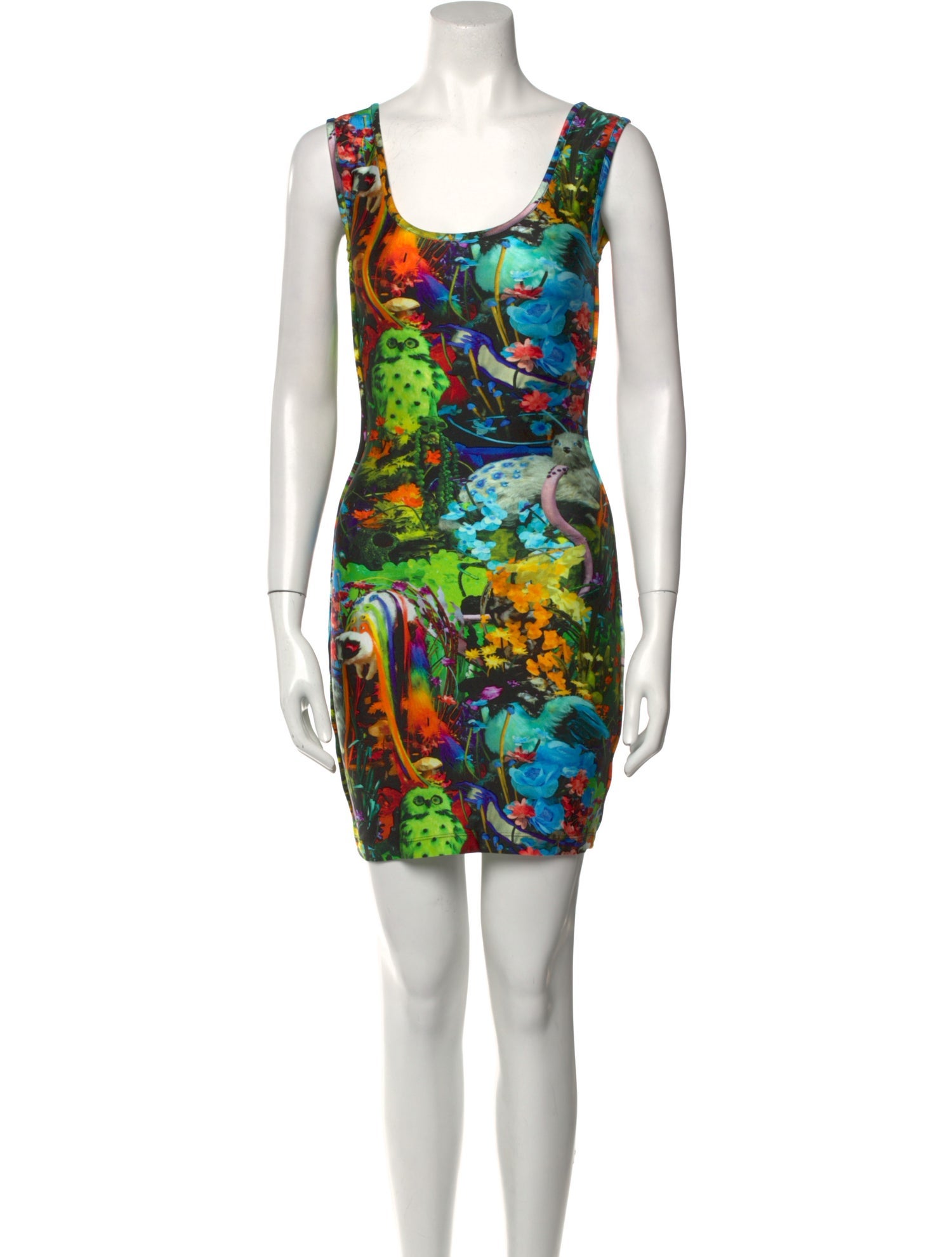 Romance Was Born Nylon Mini Dress