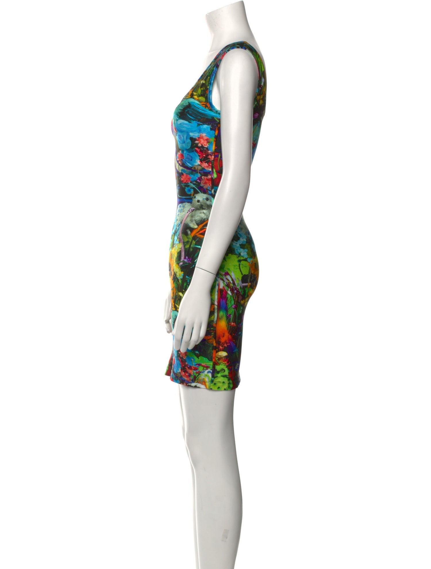 Romance Was Born Nylon Mini Dress