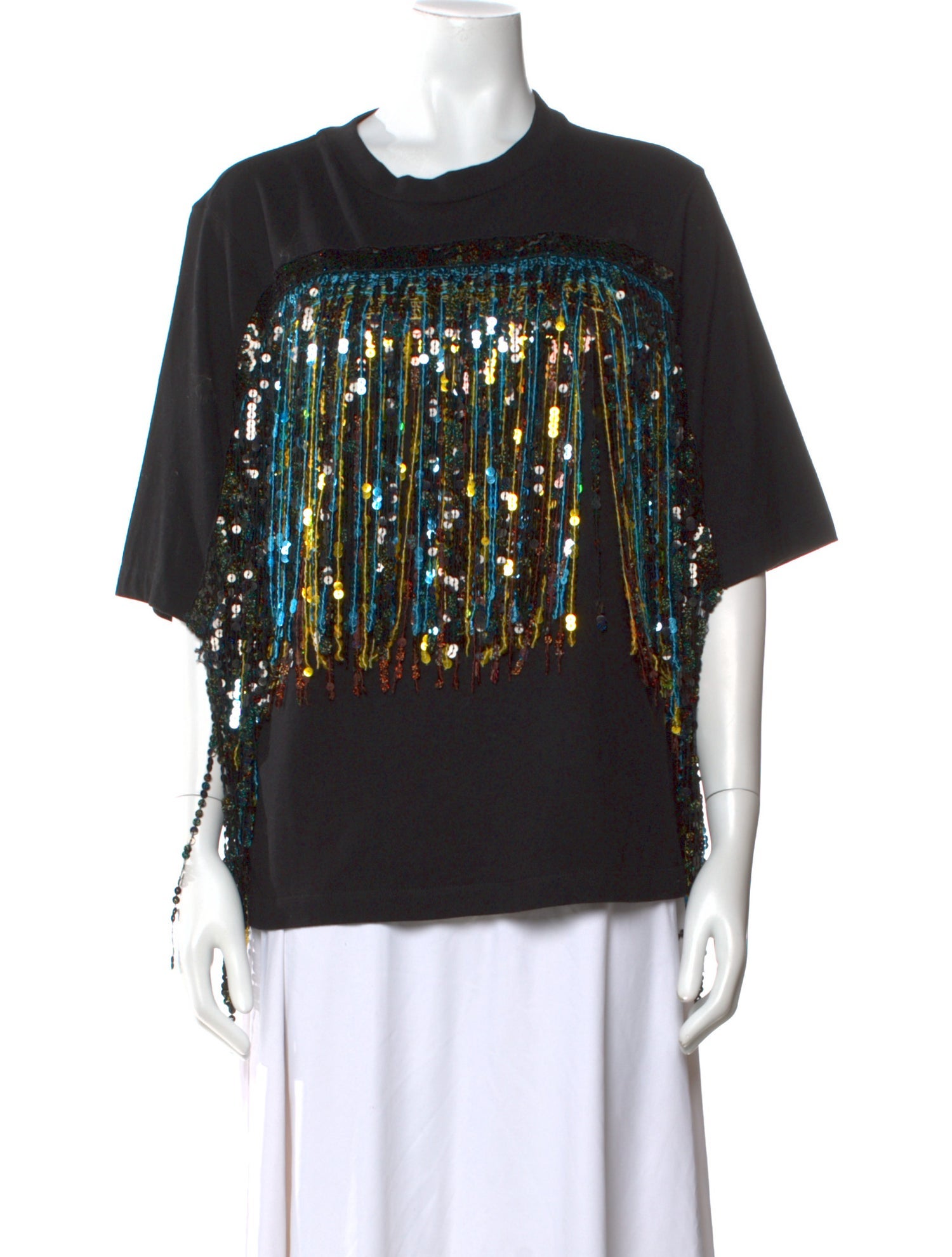 Romance Was Born Graphic Print Crew Neck T-Shirt