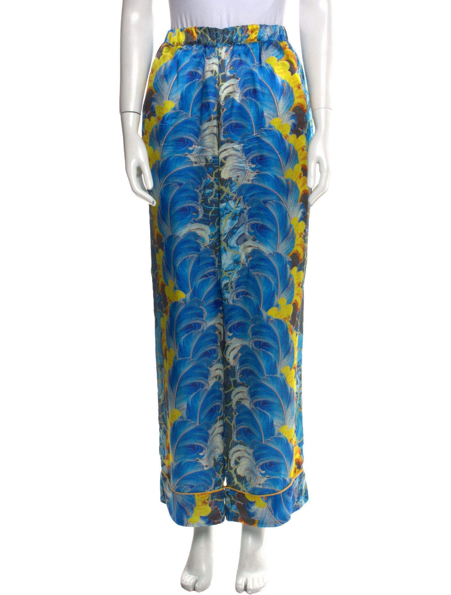 Romance Was Born Floral Print Wide Leg Pants