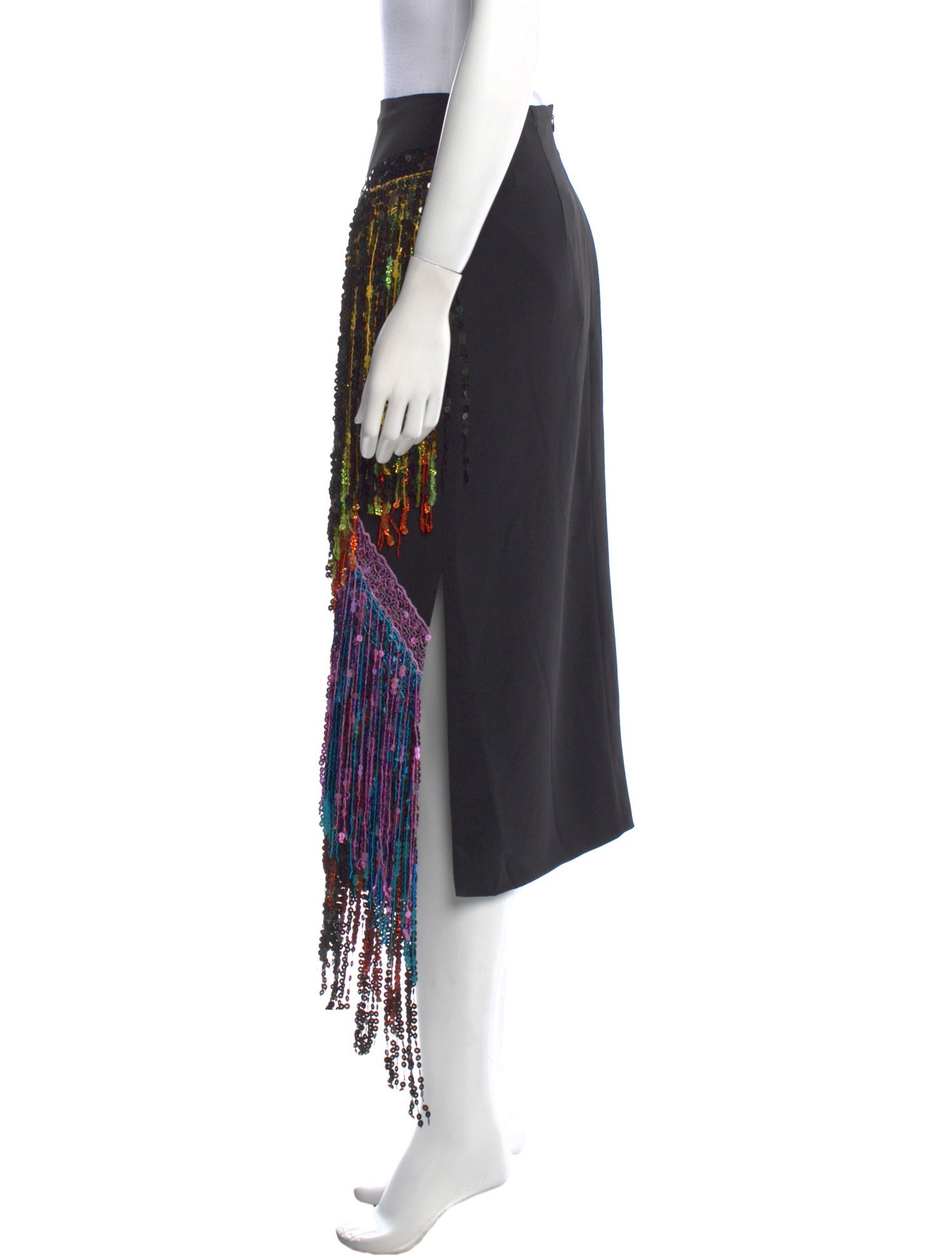 Romance Was Born Printed Midi Length Skirt