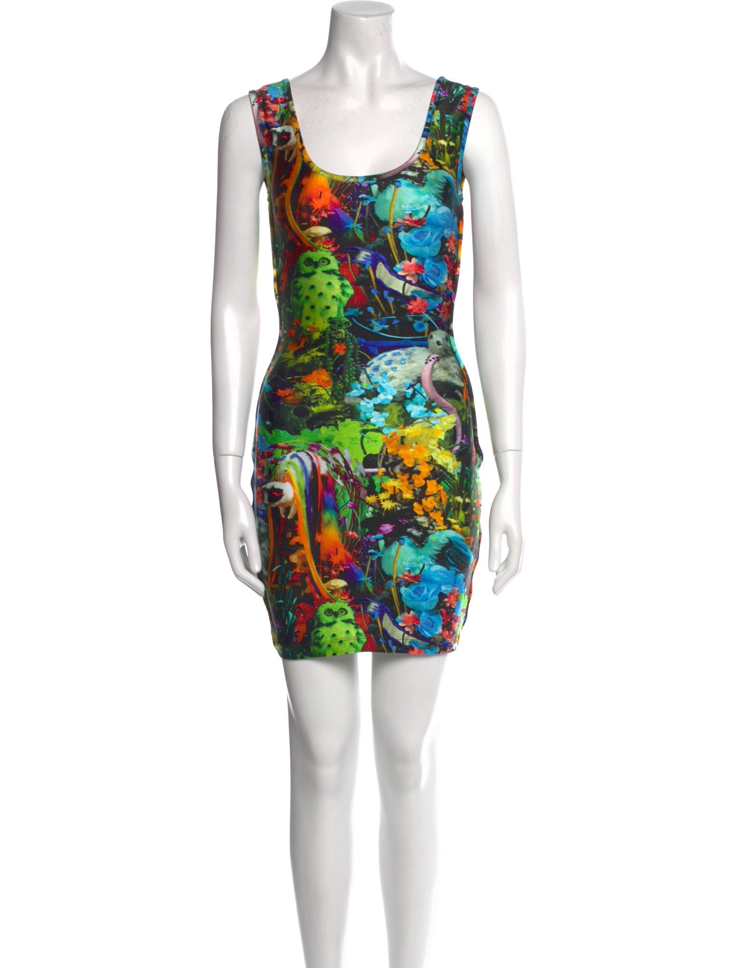 Romance Was Born Printed Mini Dress