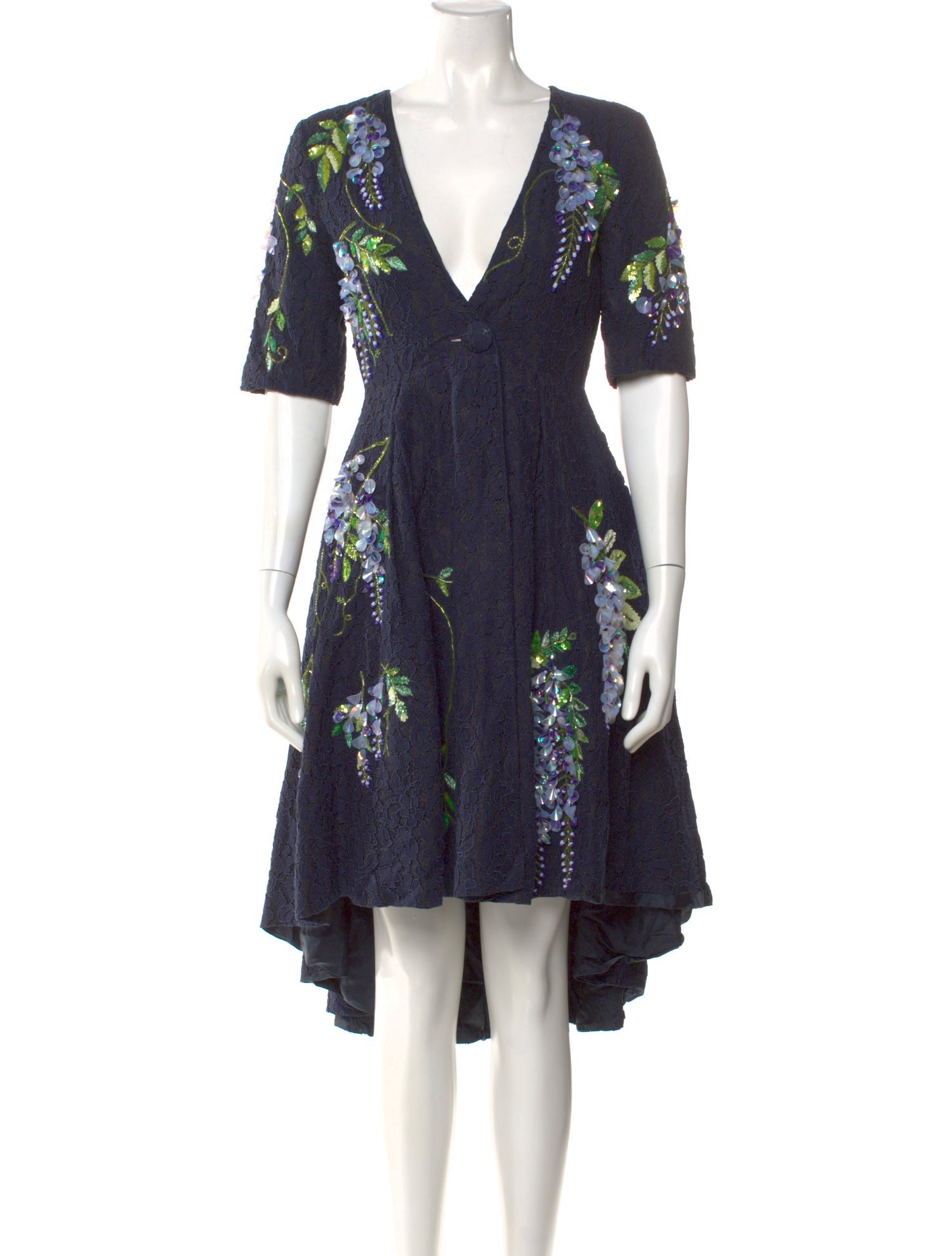 Romance Was Born Floral Print V-Neck Top