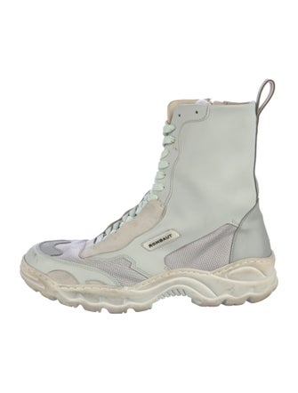 Rombaut Leather Combat Boots