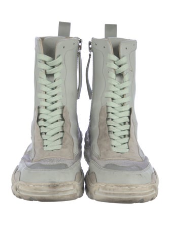Rombaut Leather Combat Boots