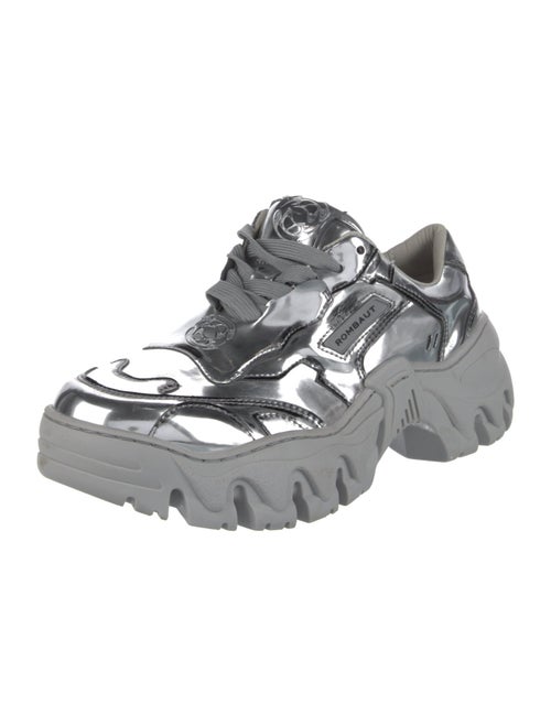 Rombaut Patent Leather Chunky Sneakers
