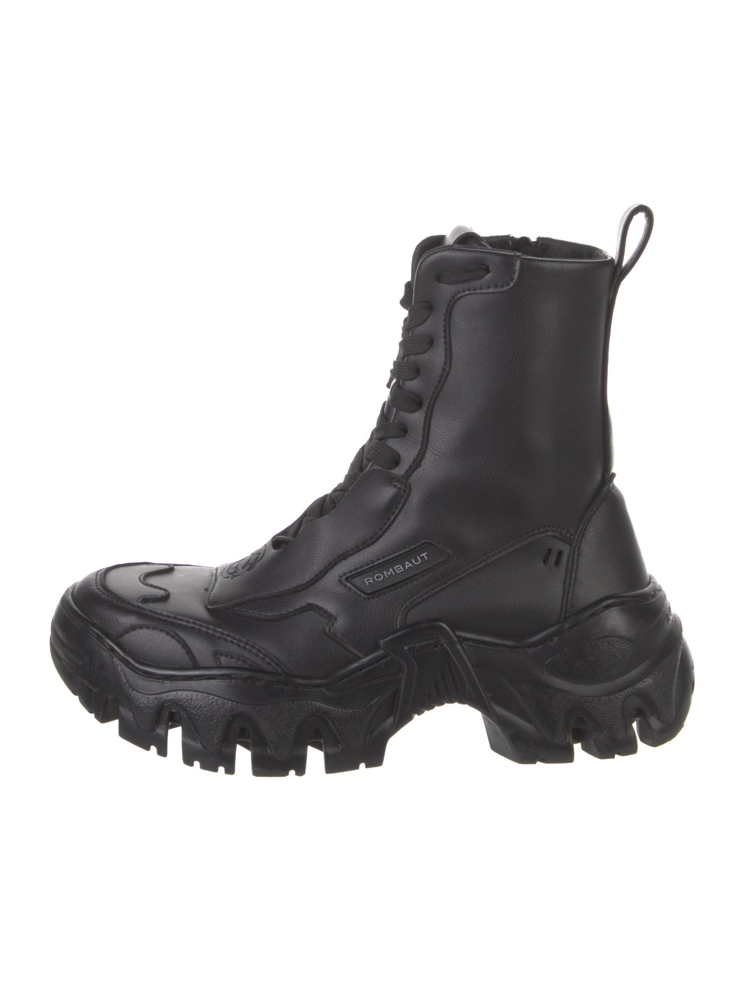 Rombaut Leather Combat Boots