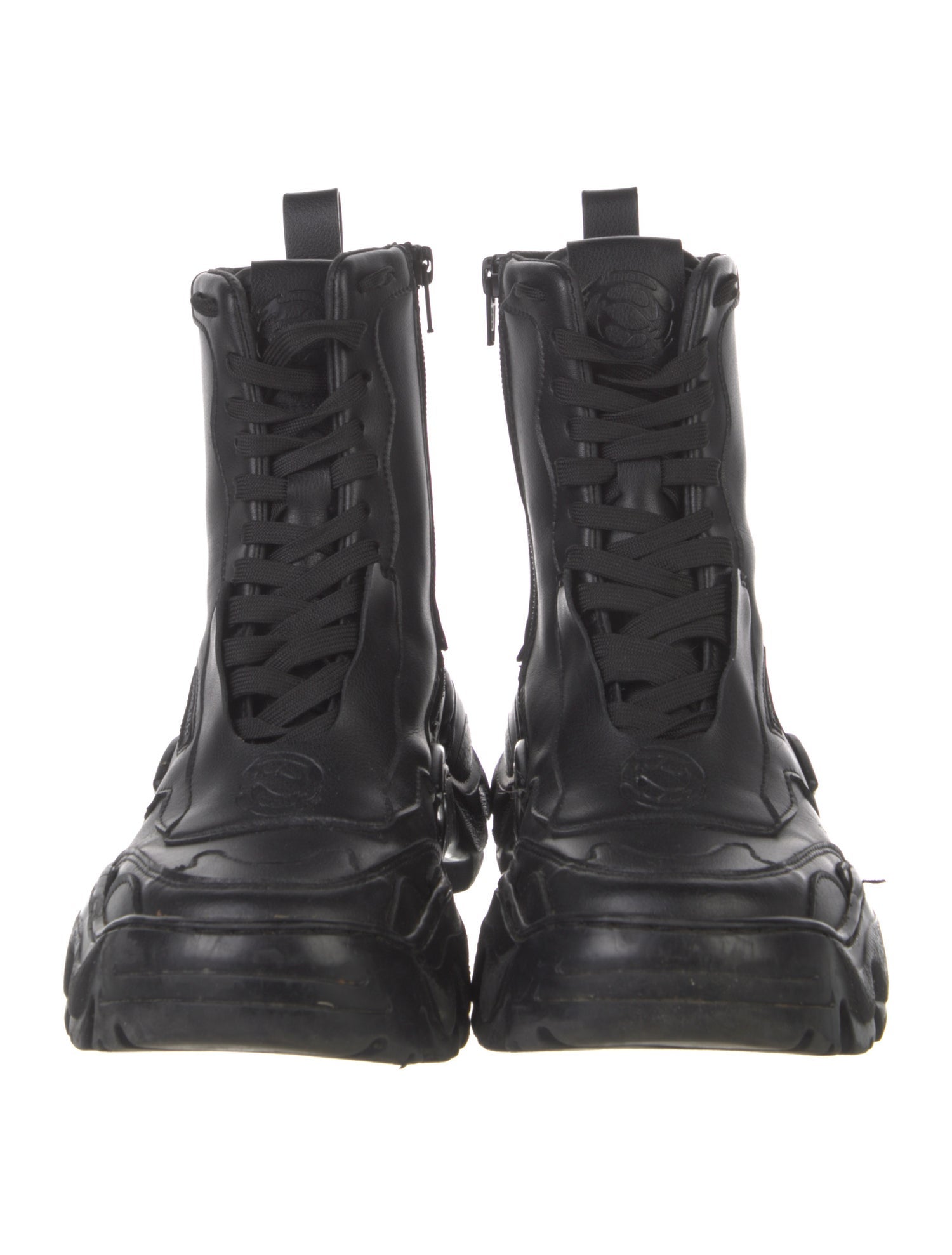 Rombaut Leather Combat Boots