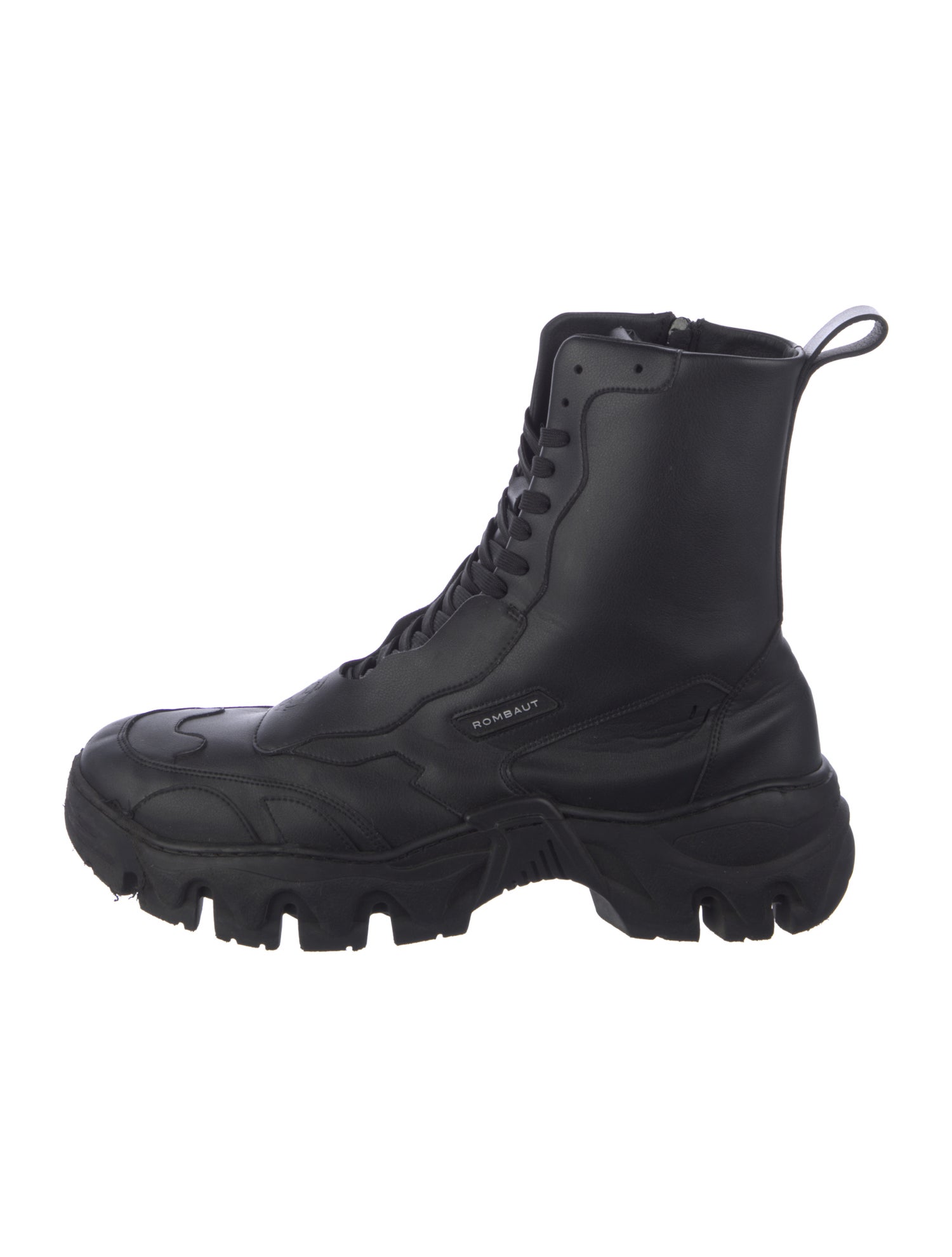 Rombaut Leather Combat Boots