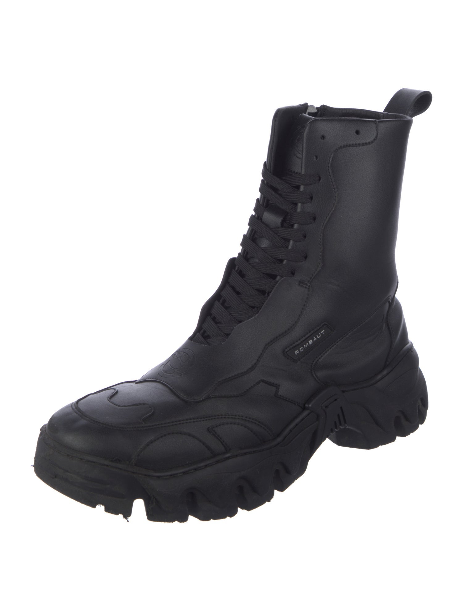 Rombaut Leather Combat Boots