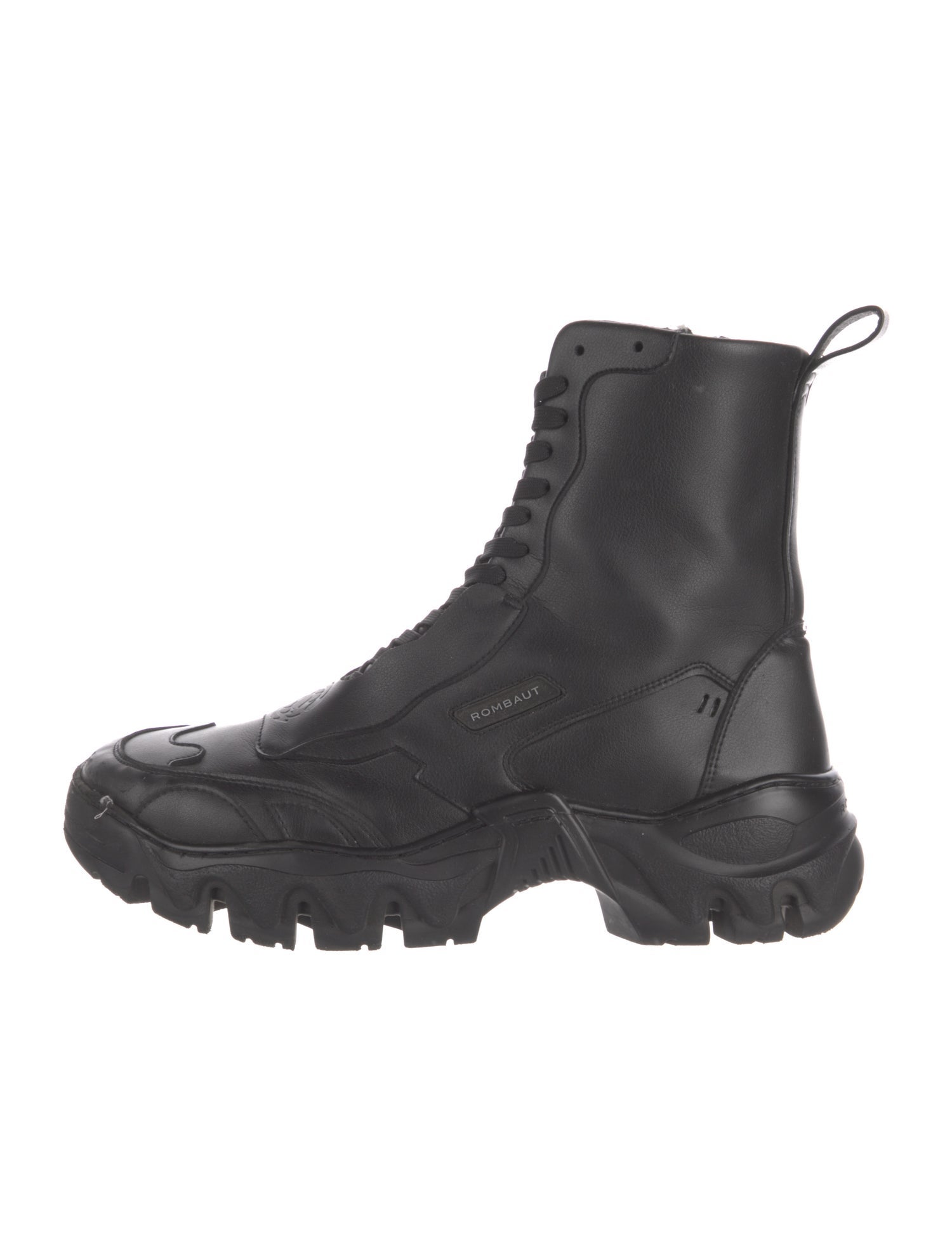 Rombaut Leather Combat Boots