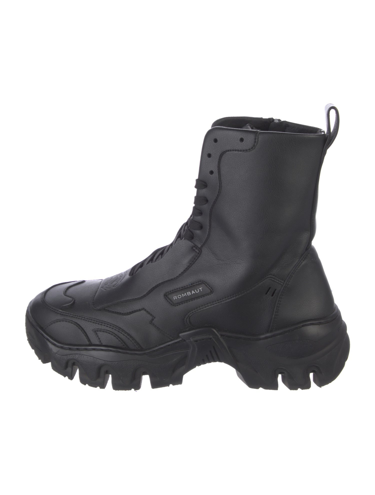 Rombaut Leather Combat Boots