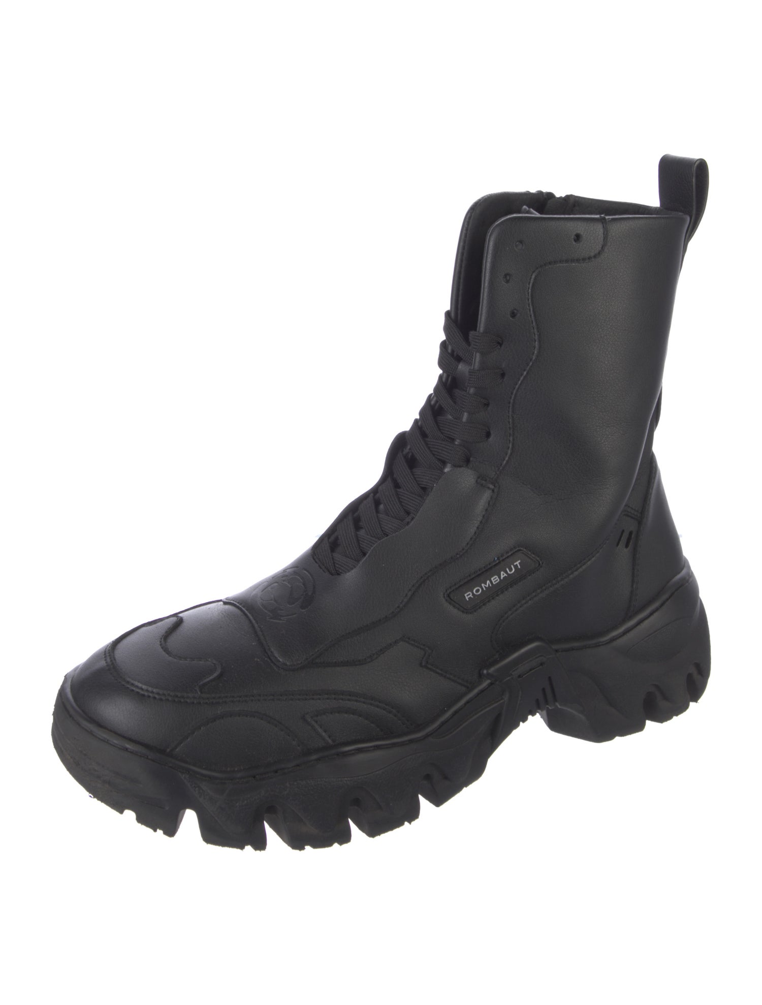 Rombaut Leather Combat Boots