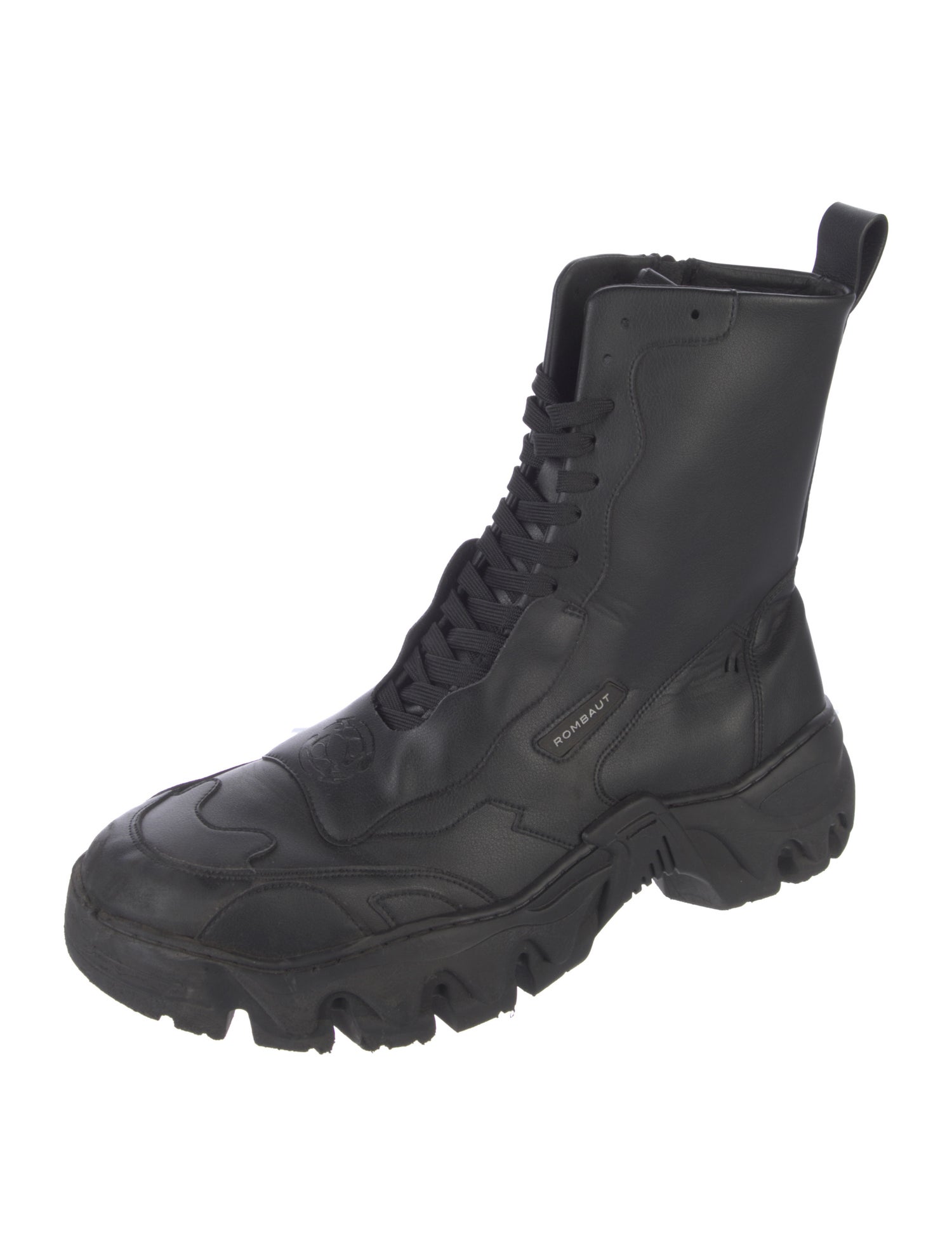 Rombaut Leather Lace-Up Boots