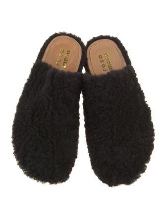 Rosa Mosa Fur Mules