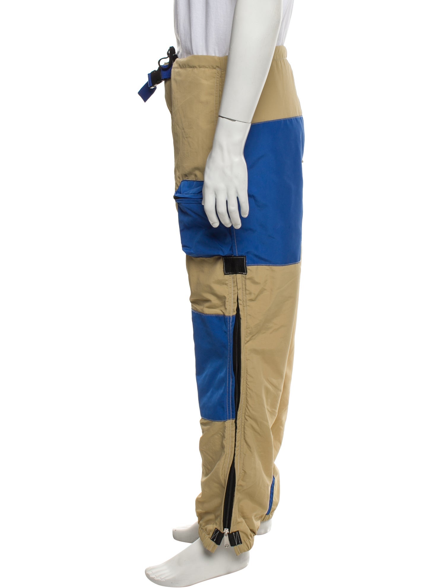 Round Two Colorblock Pattern Ski Pants w/ Tags