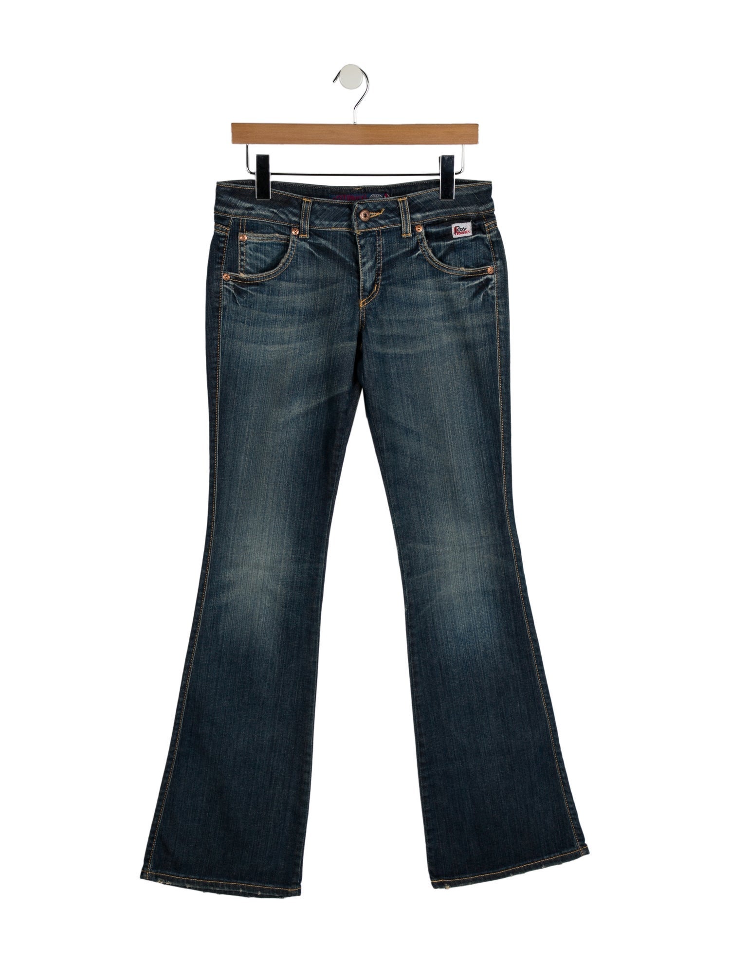 Roÿ Roger's Low-Rise Wide Leg Jeans