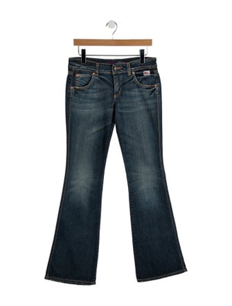 Roÿ Roger's Low-Rise Wide Leg Jeans