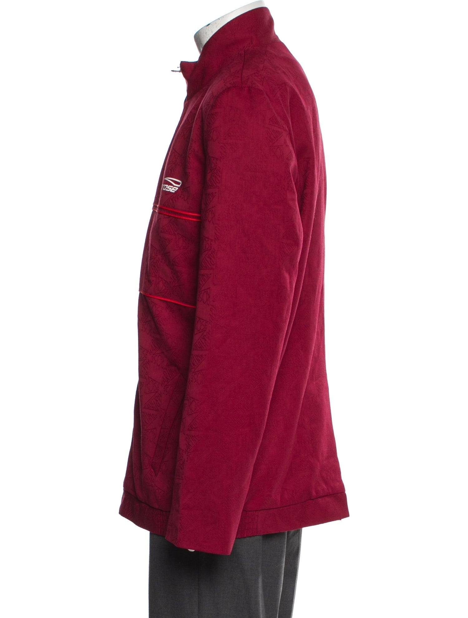 Martine Rose Virgin Wool Graphic Print Jacket w/ Tags