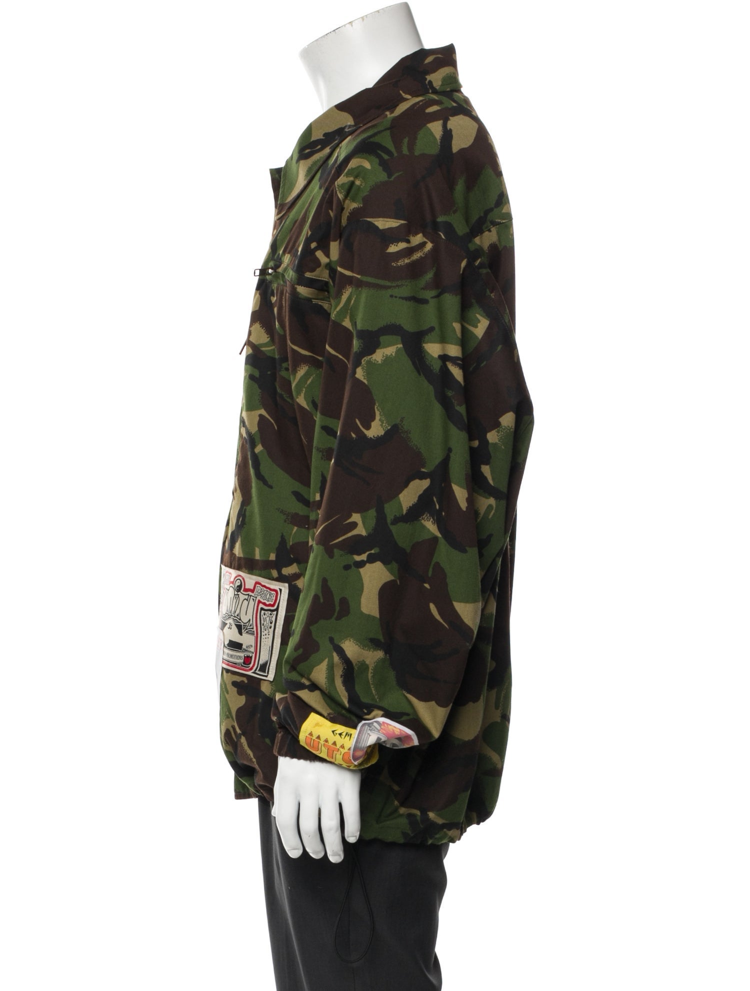 Martine Rose Camouflage Print Utility Jacket