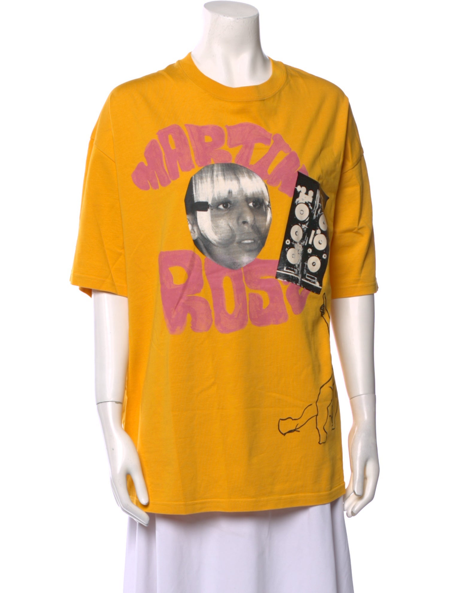 Martine Rose Graphic Print Crew Neck T-Shirt