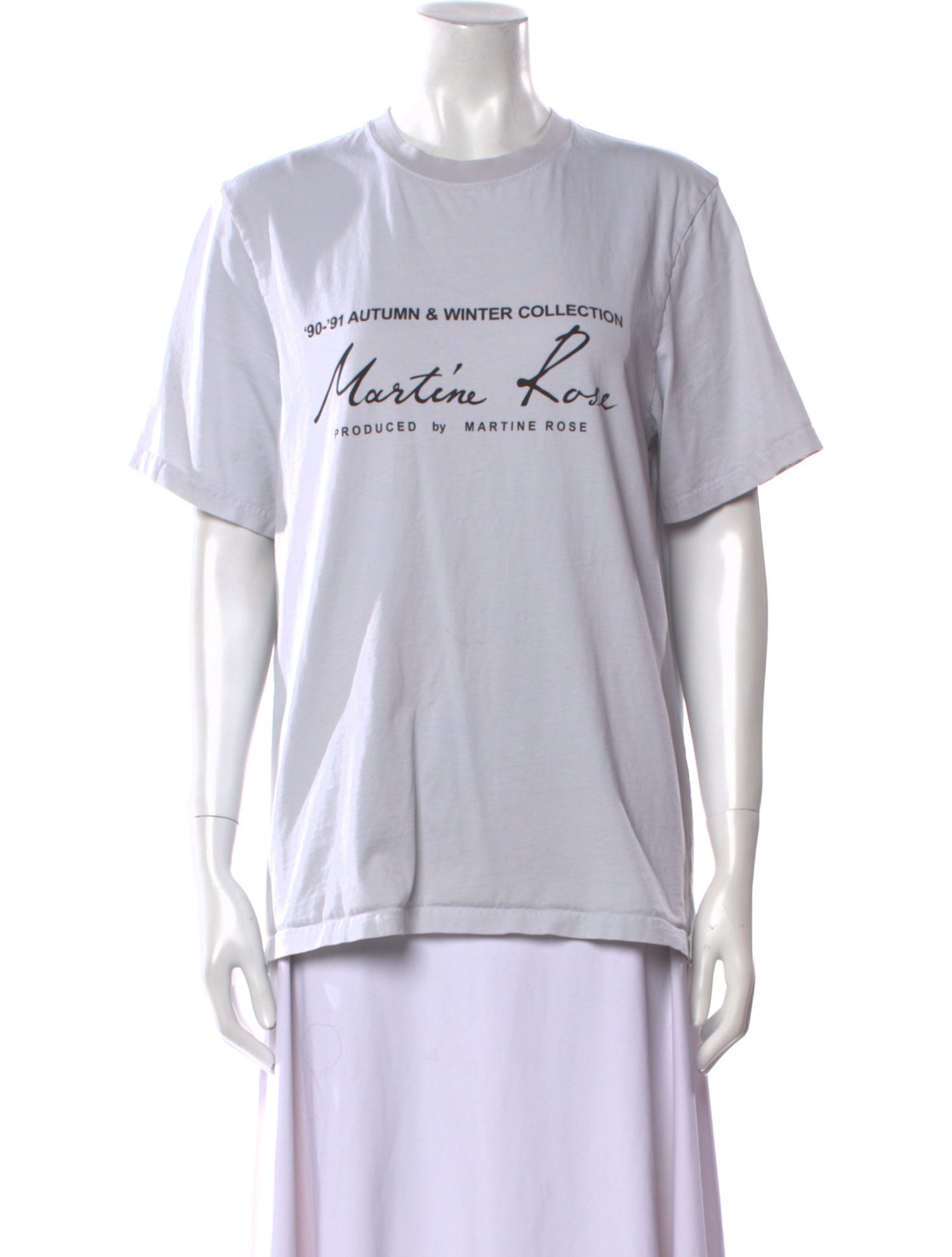 Martine Rose Graphic Print Crew Neck T-Shirt