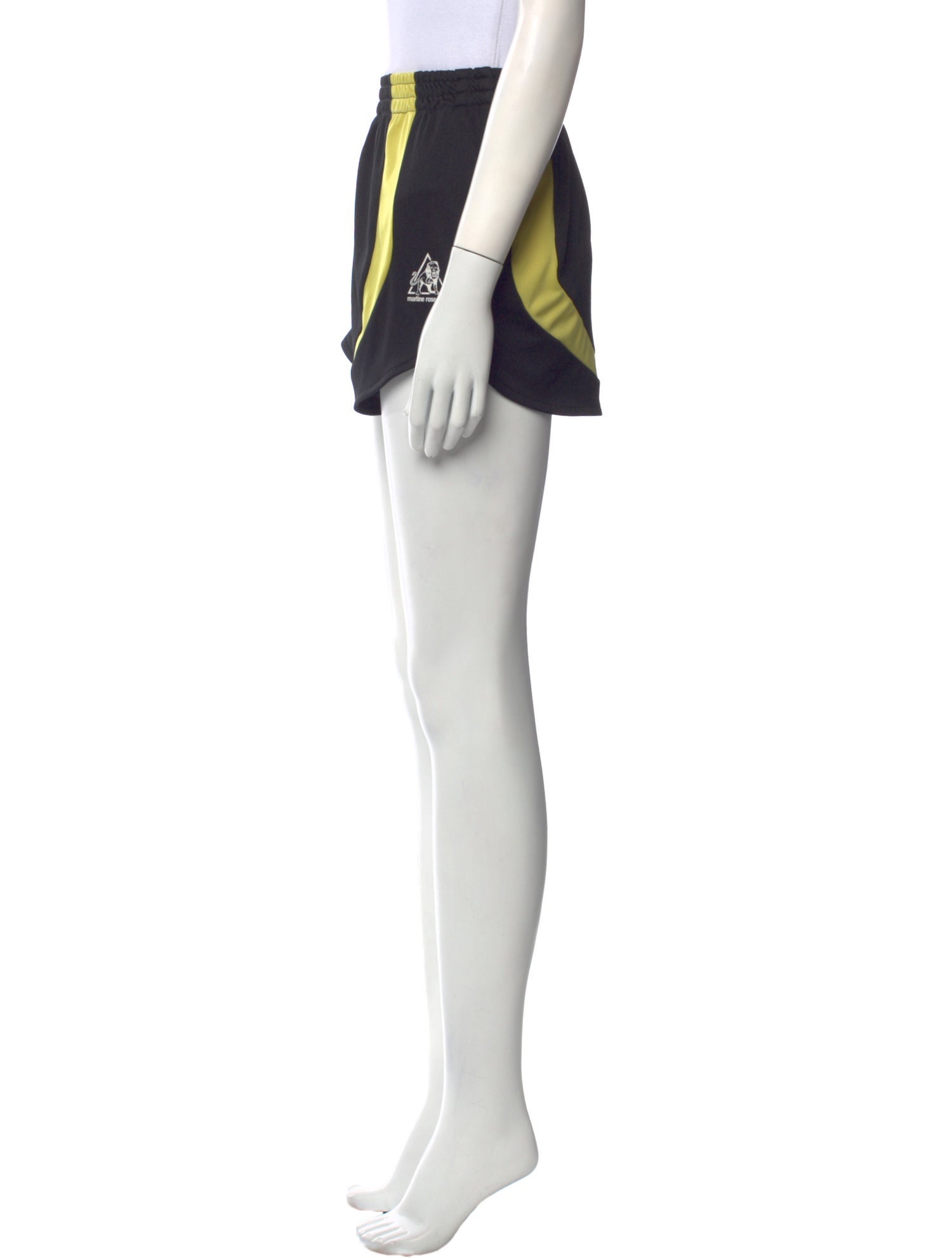 Martine Rose Graphic Print Mini Shorts