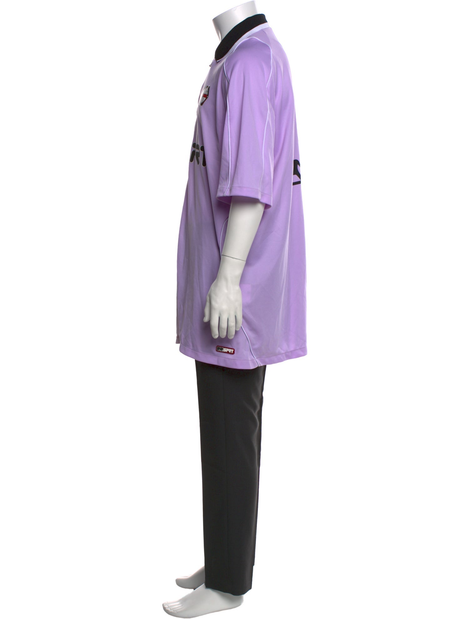 Martine Rose Collar Short Sleeve Polo Shirt