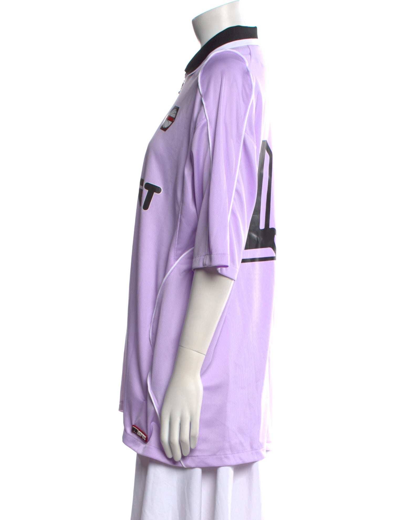 Martine Rose Graphic Print Short Sleeve Polo