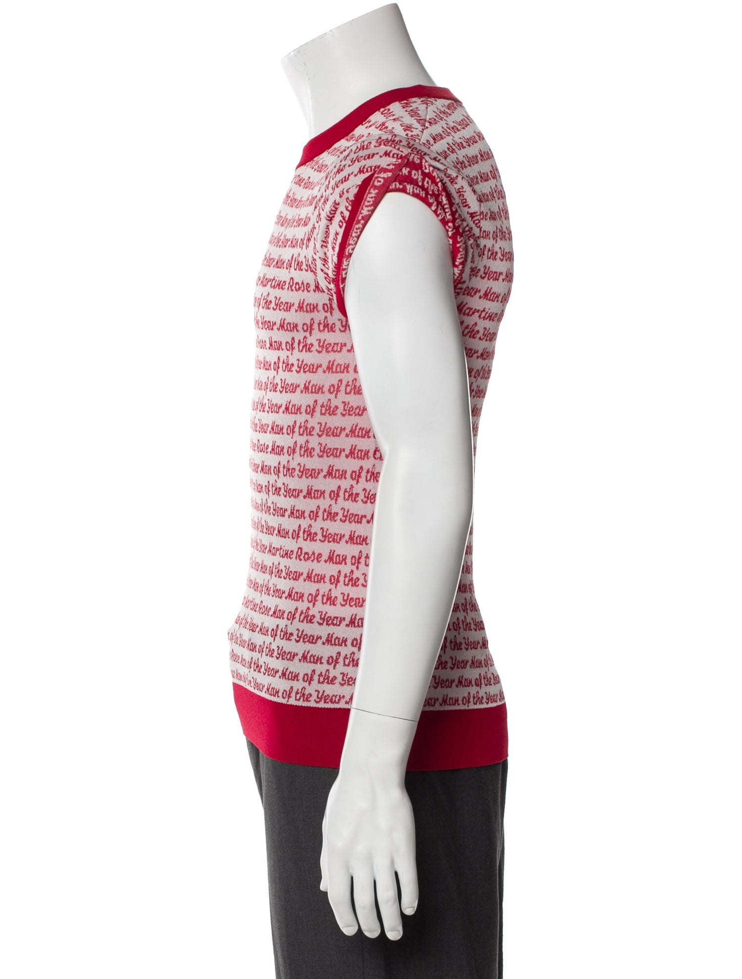 Martine Rose Graphic Print Turtleneck Pullover w/ Tags