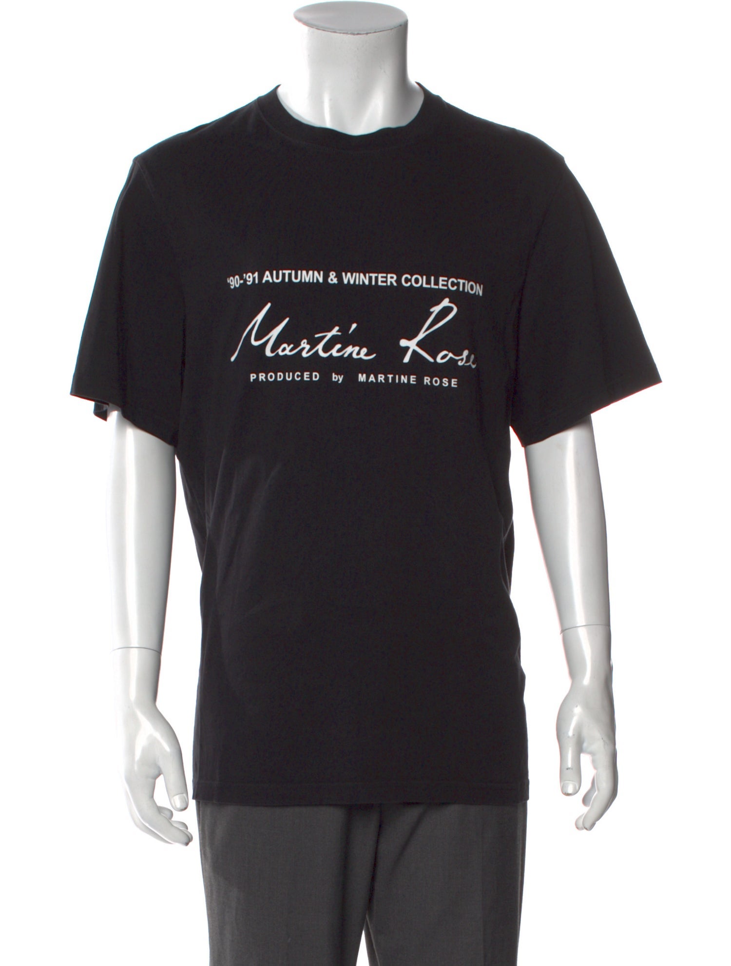 Martine Rose Graphic Print Crew Neck T-Shirt