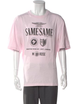 Martine Rose Graphic Print Crew Neck T-Shirt